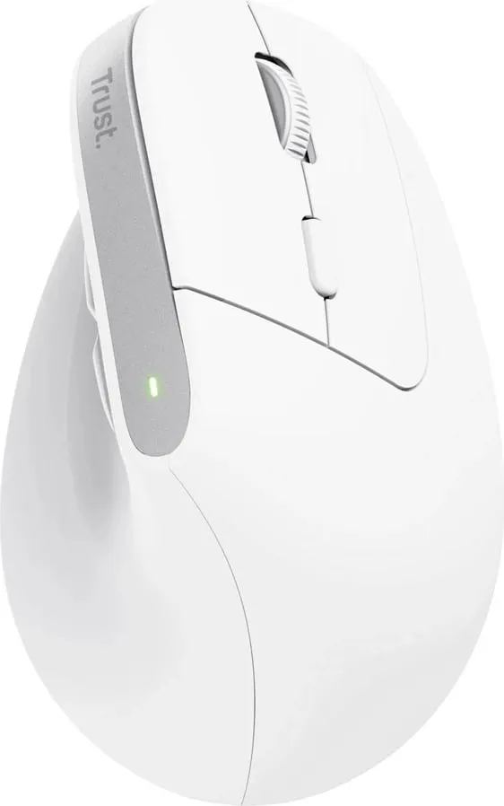 Maus Trust Bayo+, 2400 DPI, i bardhë - 3