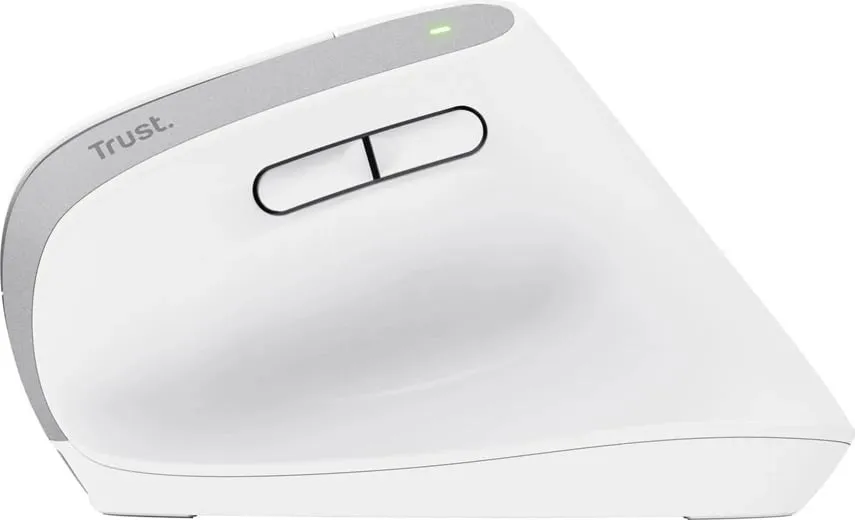 Maus Trust Bayo+, 2400 DPI, i bardhë - 5