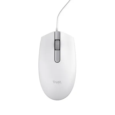 Maus Trust TM-101W, 1200 DPI, i bardhë - 1