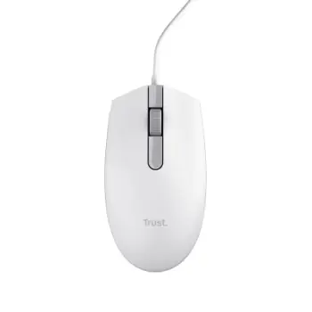 Maus Trust TM-101W, 1200 DPI, i bardhë