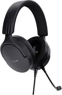 Kufje gaming Trust GXT 489 Fayzo, Multiplatform, 50mm Drivers, të zeza