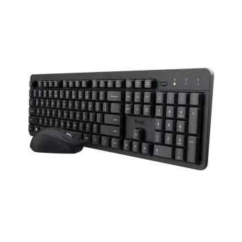 Set tastierë dhe maus Trust Ody II Wireless, i zi