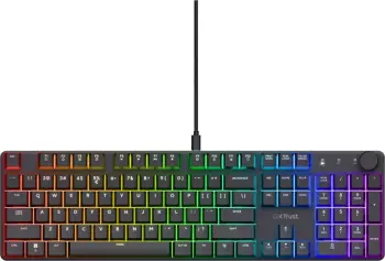 Tastierë Gaming GXT 866 Torix, Mekanike, RGB, Low-Profile, e zezë