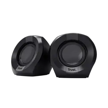 Set i altoparlantëve Trust Polo, 2.0, Compact USB, i zi