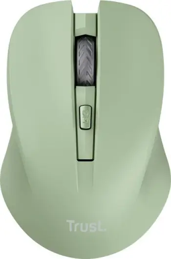 Maus Trust Mydo, wireless, USB, i gjelbërt