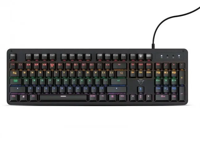 Tastierë Trust Gaming GXT 863 Mazz, Mechanical, e zezë - 1