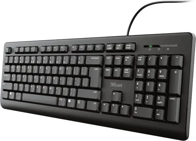 Tastierë Trust Wired Primo, e zezë - 1