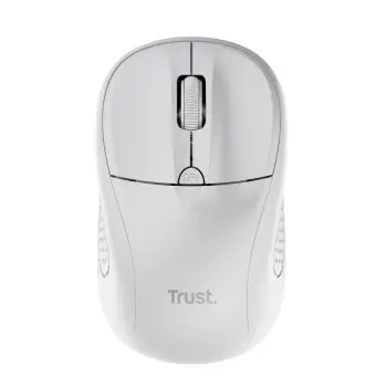 Maus Trust Primo, wireless, USB, i bardhë