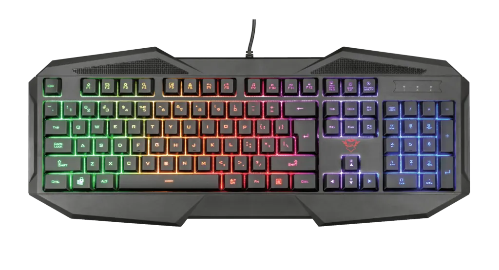 Tastierë gaming Trust Avonn GXT 830-RW, RGB, e zezë - 2
