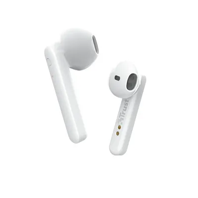 Dëgjuese Trust Primo, True Wireless Stereo (TWS), të bardha - 1