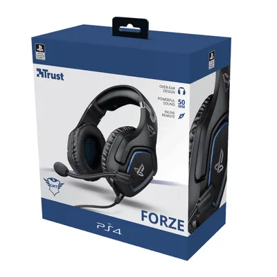 Kufje Trust GXT 488 Forze PS4, 1.2 m, me kabllo, të zeza - 7