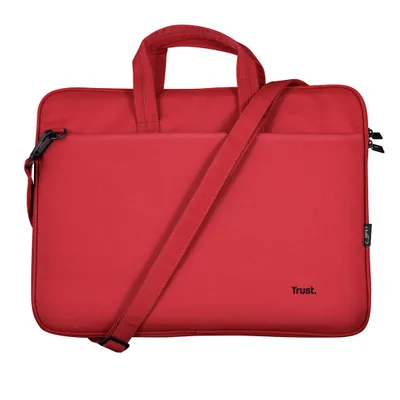 Çantë dore për laptop Trust Bologna, 16", e kuqe - 1