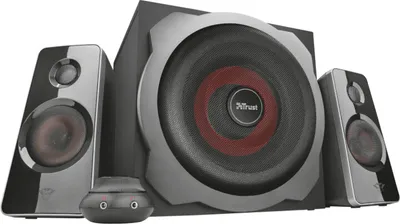 Set altoparlantësh Trust GXT 38 2.1, i zi - 2