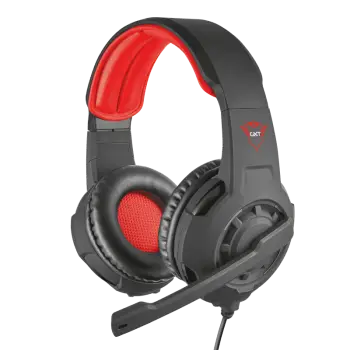 Kufje Gaming TRUST GXT 310 / RADUS / Over-Ear / E zezë dhe E kuqe