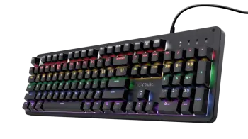Tastierë Gaming Trust Thaz GXT 1863 / Mekanike / RGB / E zezë