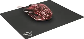 Combo Trust Gaming GXT 783 / 2400 dpi / 6 buttons / Surface design / 245×210 mm / E zezë