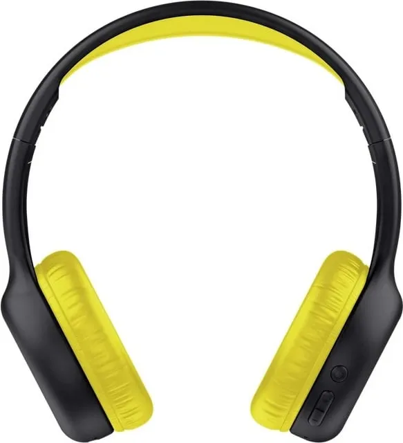 Kufje Trust Nouna, me Bluetooth & USB Type-C, për thirrje/muzikë, e zezë/verdhe - 6