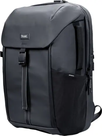 Çantë shpine për laptop Trust Jersey Travel Commuter 25669, 17", gri