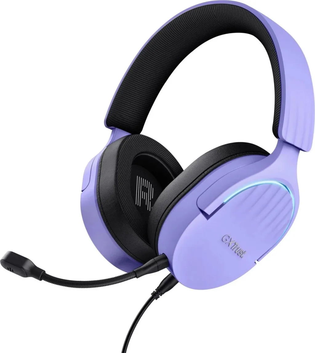 Kufje Trust GXT490P Fayzo 7.1 USB, ngjyrë vjollcë - 1