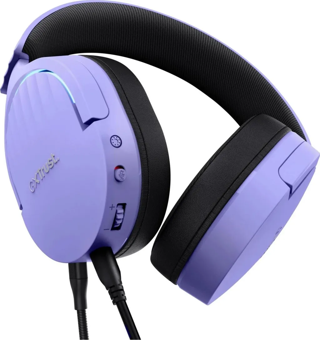 Kufje Trust GXT490P Fayzo 7.1 USB, ngjyrë vjollcë - 3