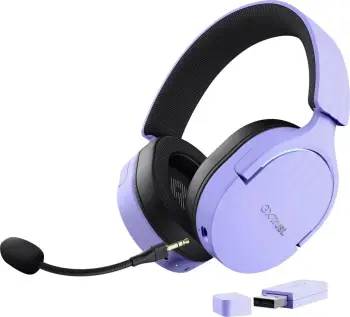 Kufje gaming Trust GXT 491 Fayzo, pa tela, me mikrofon, vjollcë