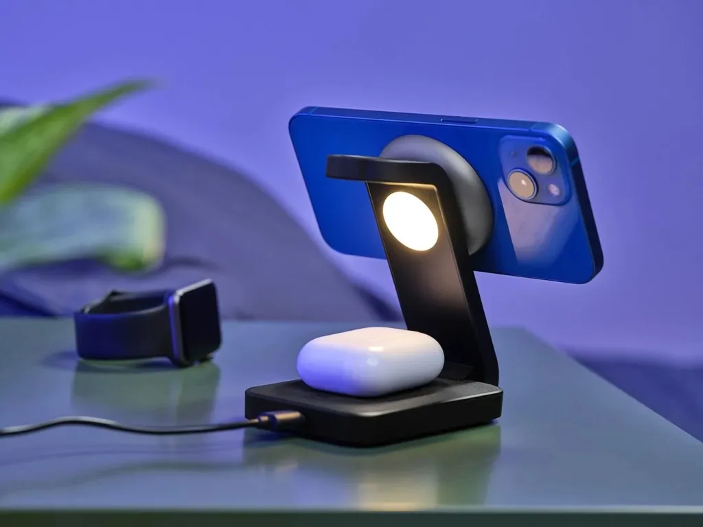 Karikues wireless Trust Viro, për kufje, celular, smartwatch, i zi - 12