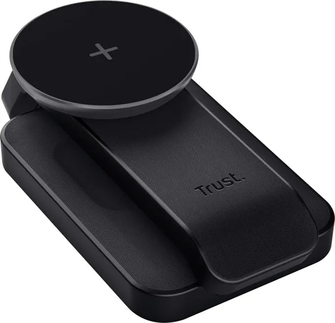 Karikues wireless Trust Viro, për kufje, celular, smartwatch, i zi - 4