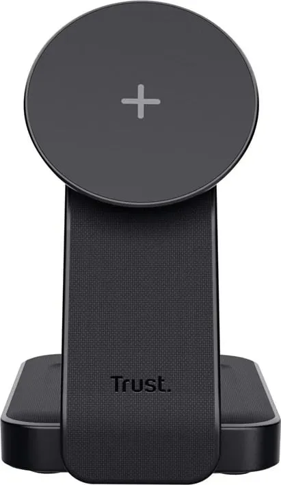 Karikues wireless Trust Viro, për kufje, celular, smartwatch, i zi - 5