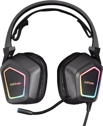 Kufje Gaming Trust GXT 450 Blizz 7.1, RGB, USB, të zeza