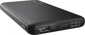 Powerbank Trust Primo Eco, 10000mAh, USB dhe USB C, i zi