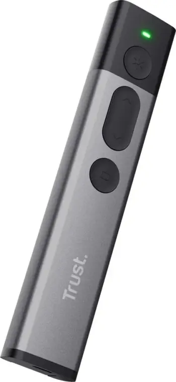 Prezantues wireless Trust Kazun RF, Alumini, i Zi
