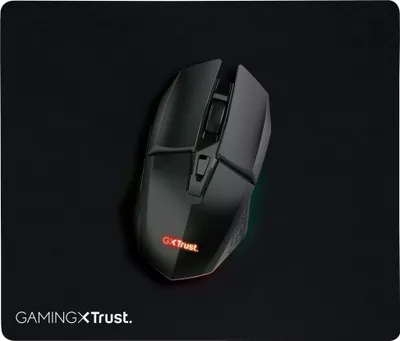 Set maus dhe mousepad Trust GXT 112 FELOX, wireless, USB, i zi - 1