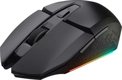 Set maus dhe mousepad Trust GXT 112 FELOX, wireless, USB, i zi - 2