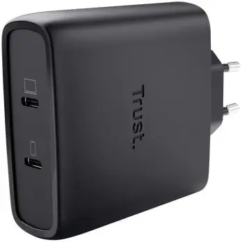 Karikues universal Trust MAXO GaN 25527, USB Type C, 100W, i zi
