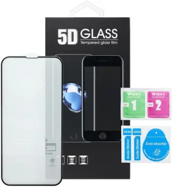 Xham mbrojtës 5D për ekran Samsung Galaxy S25, tempered glass, transparencë 100%