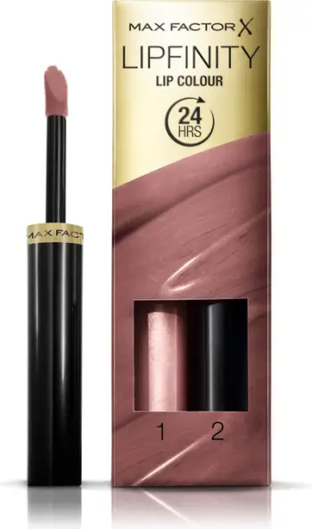 Buzëkuq për femra Max Factor Lipfinity Lip Colour Dual-Phase Long-Lasting Liquid Lipstick 016 Glowing, 4g