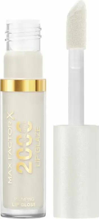 Gloss për buzë Max Factor 2000 Calorie Lip Glaze për femra 000 Melting Ice 4.4ml