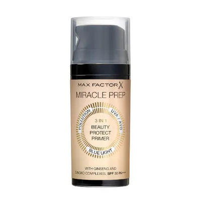 Bazë grimi Max Factor Miracle Prep (3 In 1 Beauty Protect Primer), 30 ml - 1