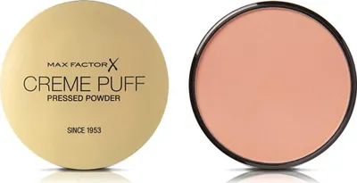 Pudër kompakte MAX FACTOR Creme Puff, 55 Candle Glow, 14g - 1