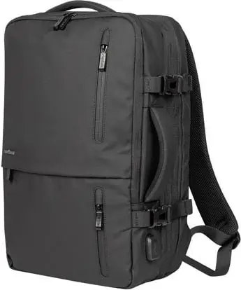 Çantë shpine për laptop Natec CAMEL PRO, 17.3", e zezë