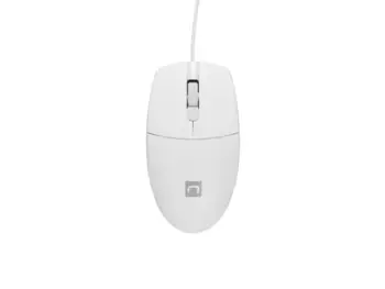 Maus Natec RUFF 2, 1000 DPI, USB 2.0, i bardhë