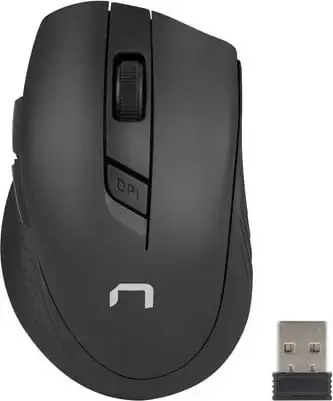 Set tastierë dhe maus Natec Stingray NZB-1440, Wireless, USB, e zezë