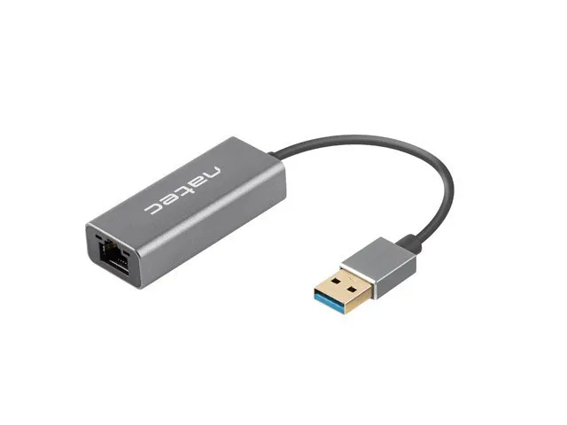 Kartë rrjeti Natec Cricket, USB-A, 1GB/s, e hirtë - 5