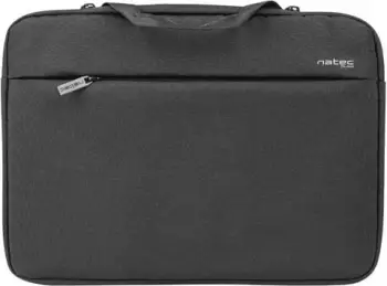Çantë dore për laptop Natec Clam, 15.6", e zezë