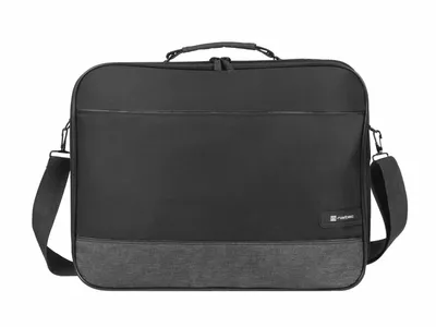 Çantë për laptop NATEC Impala 2 17.3", e zezë/hirtë - 1