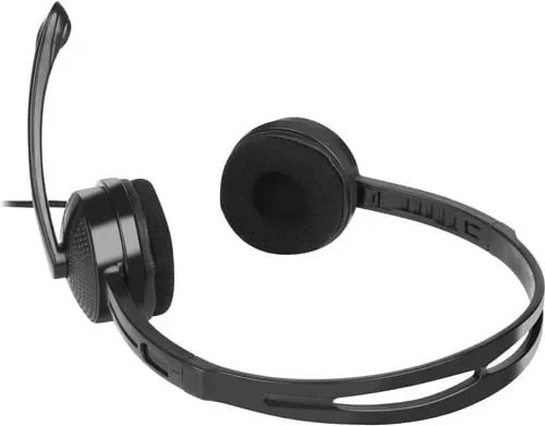 Kufje Natec Canary, 3.5mm, 2m kabllo, të zeza - 2