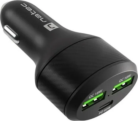 Karikues Natec Coney 2x USB-A 1x USB-C 3A (NUC-1981) - 2