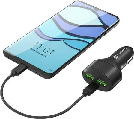 Karikues Natec Coney 2x USB-A 1x USB-C 3A (NUC-1981) - 3