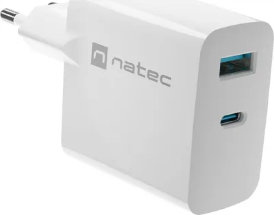 Karikues Natec Ribera 1x USB-A 1x USB-C 3.25 A (NUC-2144) - 7