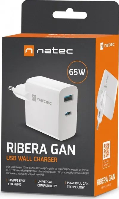 Karikues Natec Ribera 1x USB-A 1x USB-C 3.25 A (NUC-2144) - 9